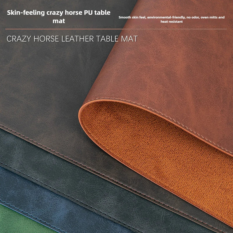 The Executive Desk Pad
Waterproof PU Leather Desk Mat with Non Slip Base