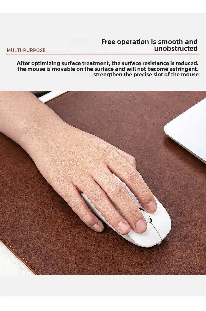 The Executive Desk Pad
Waterproof PU Leather Desk Mat with Non Slip Base