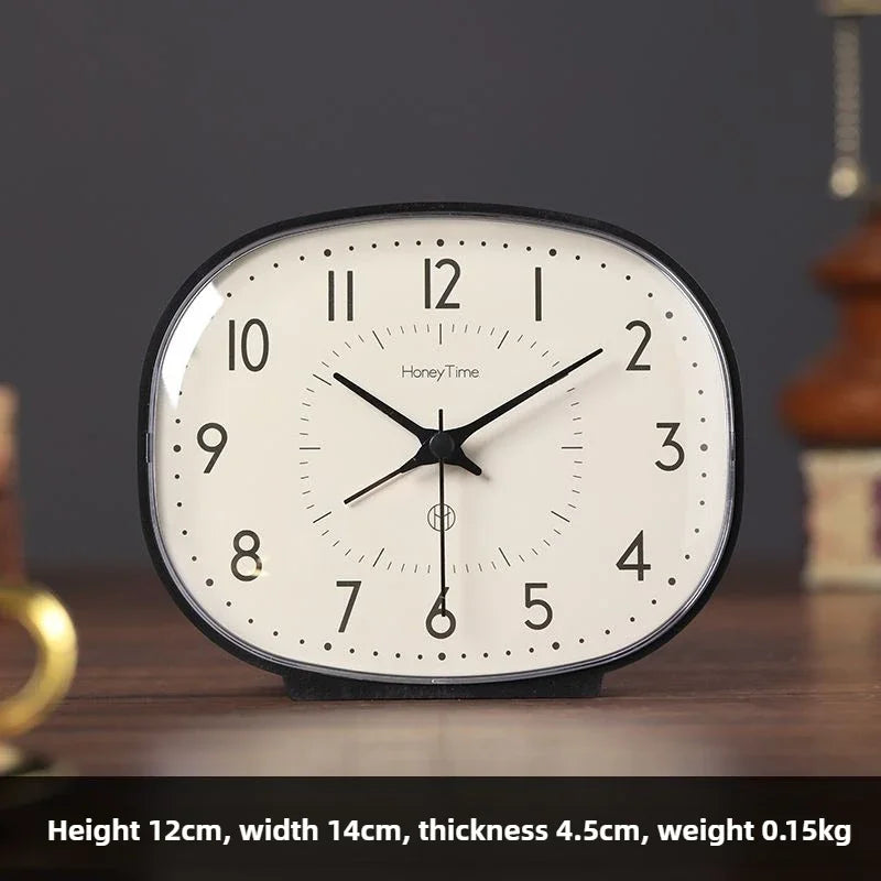The Heritage Alarm Clock
Compact Silent Desk Clock with Vintage Character
