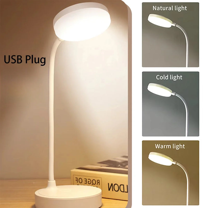 The Flexi LED Desk Lamp
USB Powered 3 Level Dimmable Study Light