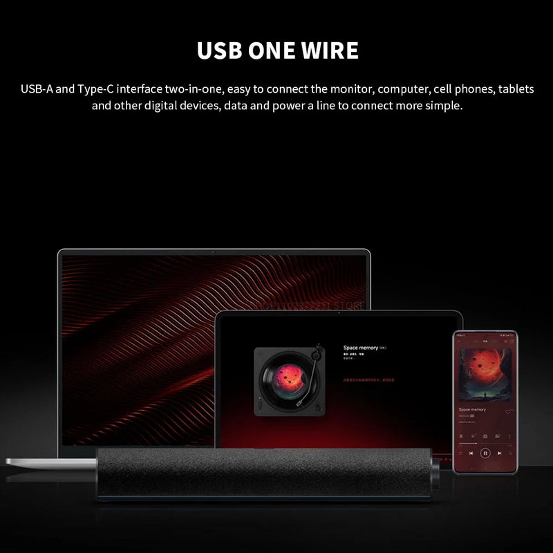 The Xiaomi RGB Stereo Speaker
Dual Channel Desktop Speaker with Integrated Lighting
