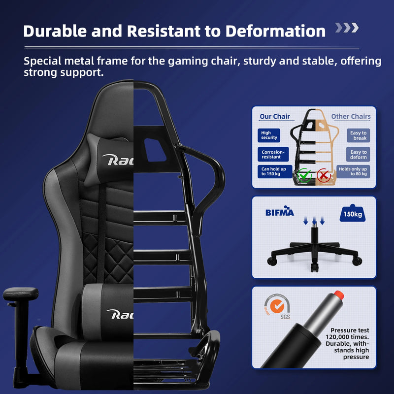 The Performance Ergonomic Chair
Adjustable Office & Gaming Recliner with Lumbar Support