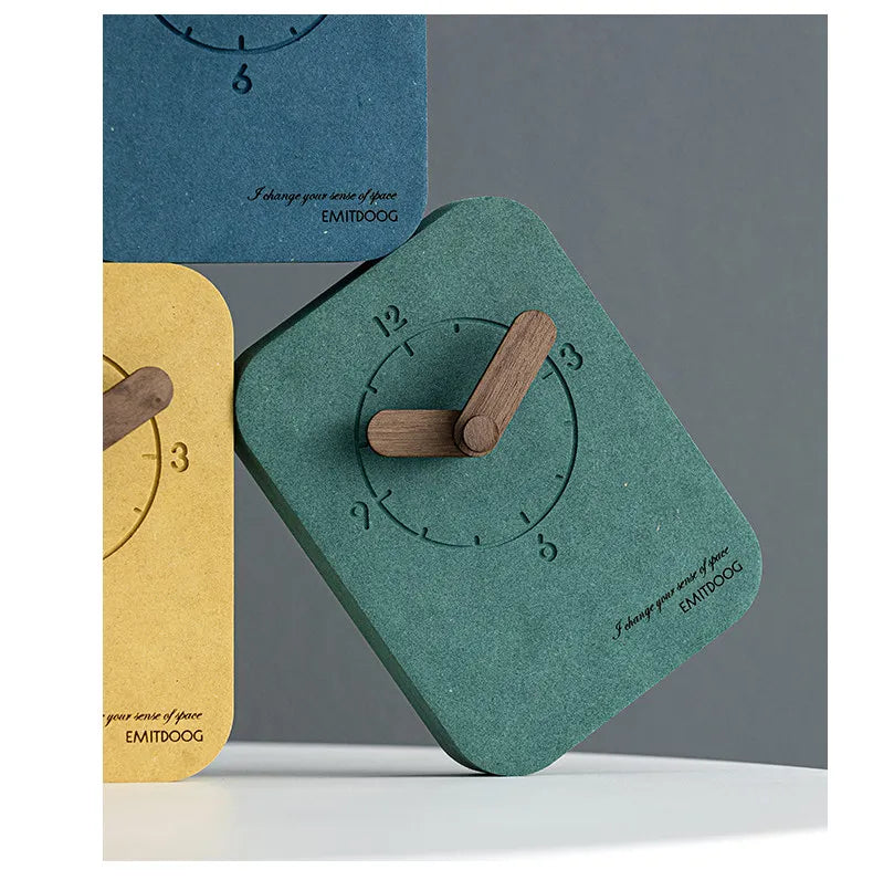 The Executive Timepiece
Minimal Analog Desk Clock with Silent Sweep Movement