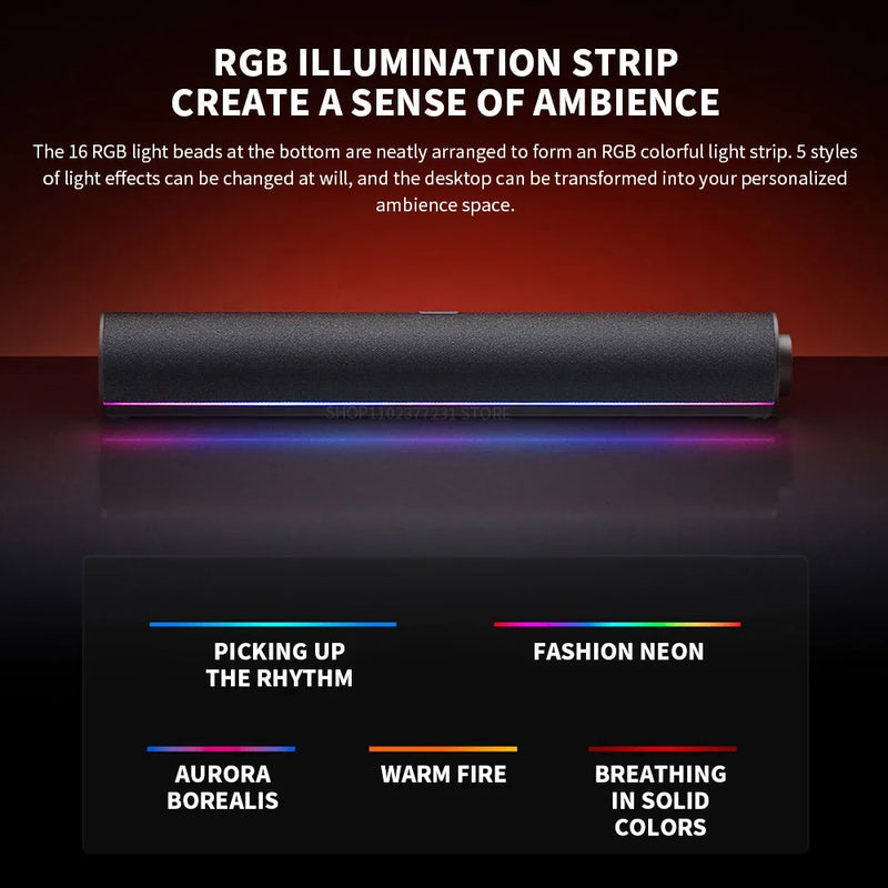 The Xiaomi RGB Stereo Speaker
Dual Channel Desktop Speaker with Integrated Lighting