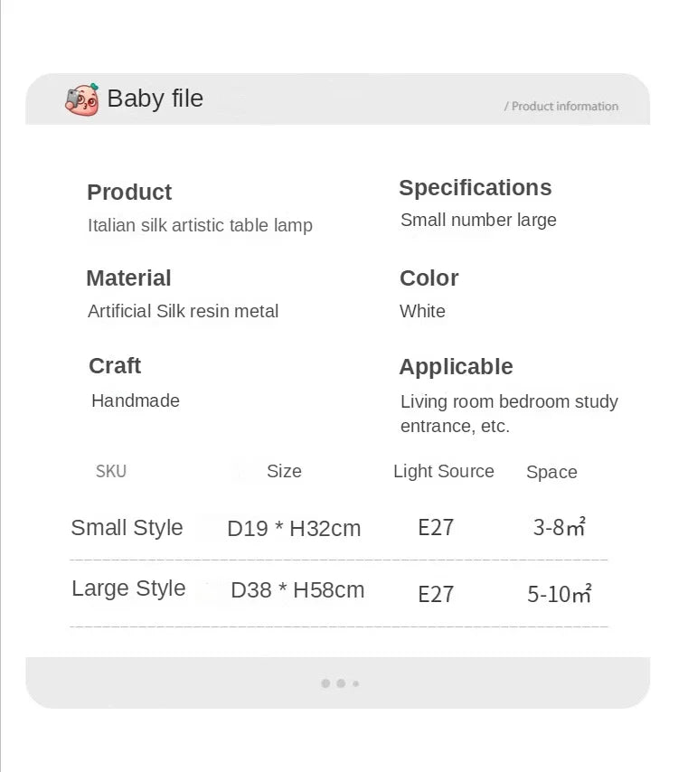 The Silk Atelier Lamp
Designer Table Lamp with Japanese Inspired Shade