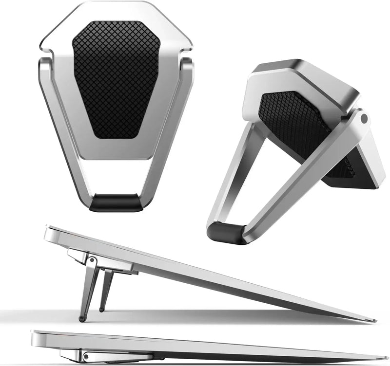 The Invisible Executive Stand
Ultra Lightweight Foldable Laptop Riser for 25–46 cm Devices