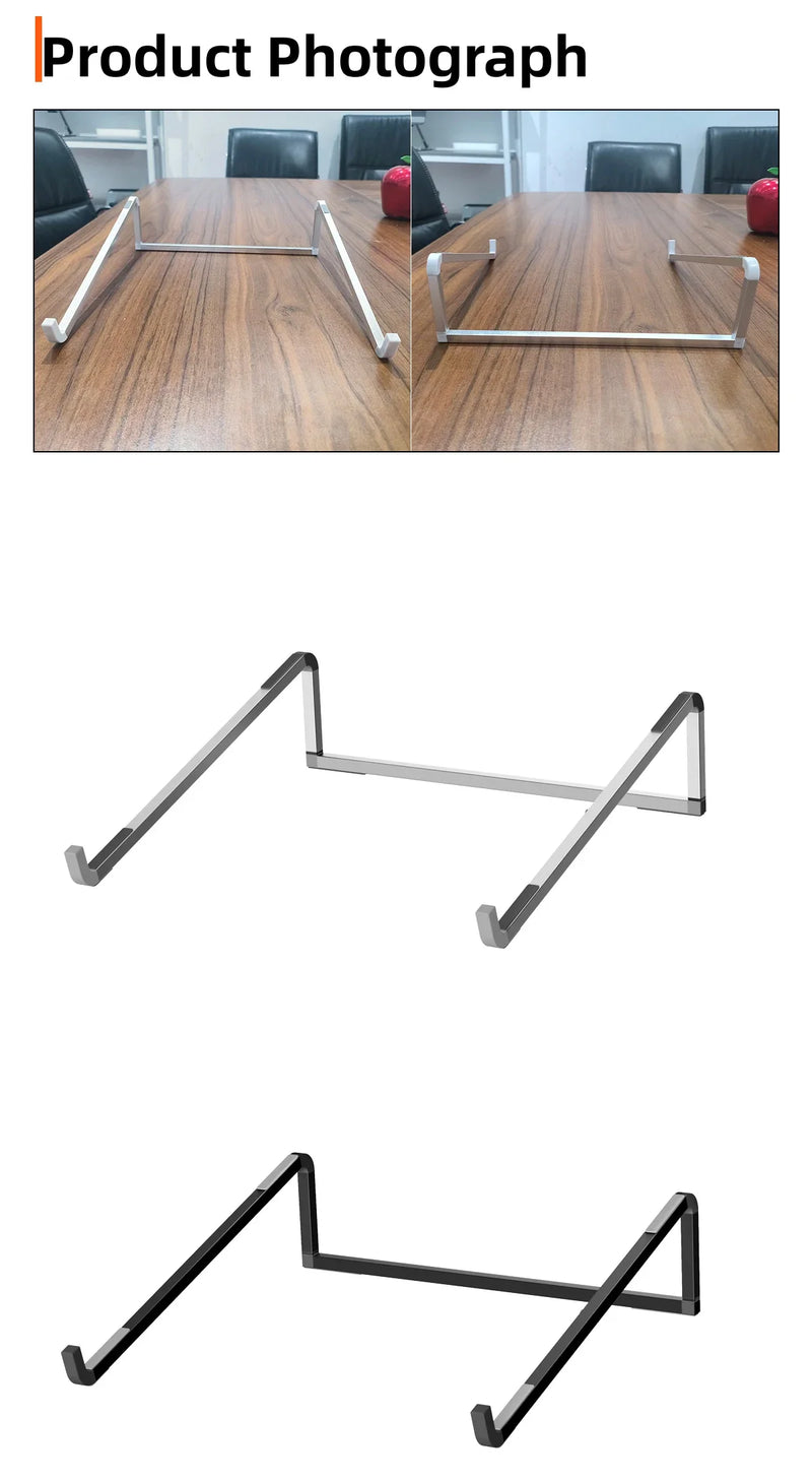 The Essential Aluminum Stand
Adjustable & Foldable Ergonomic Laptop Riser