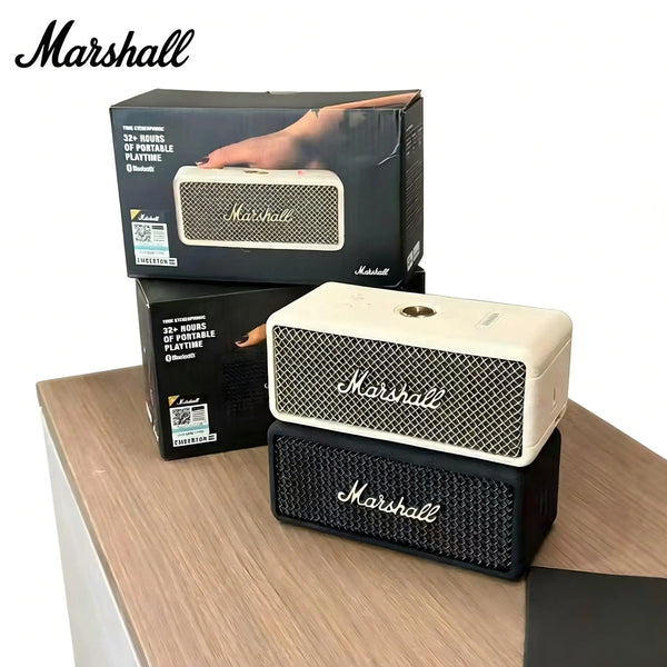 MARSHALL  EMBERTON III Wireless Bluetooth Speaker Waterproof Powerful Stereo Bass Sound Outdoor Subwoofer Portable Speakers