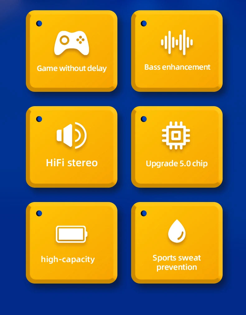 The Lenovo Thinkplus TH10
TWS Bluetooth Earphones with Low Latency & Integrated Microphone
