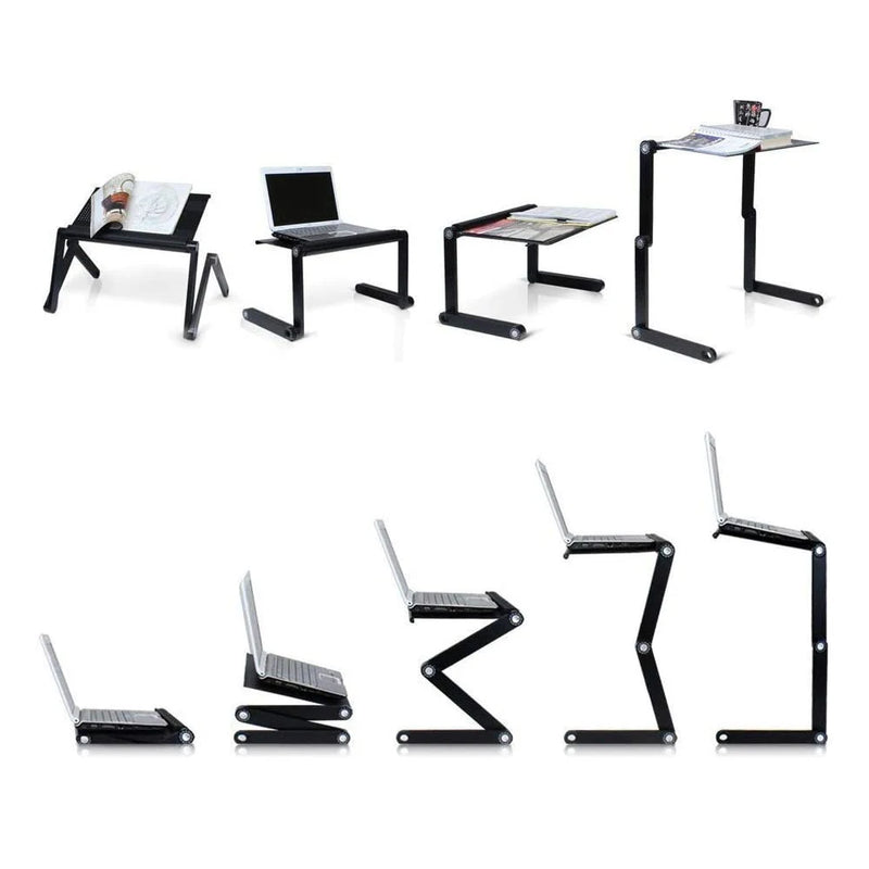 The 360° Recline Stand
Adjustable Laptop & Tablet Holder for Desk or Bed
