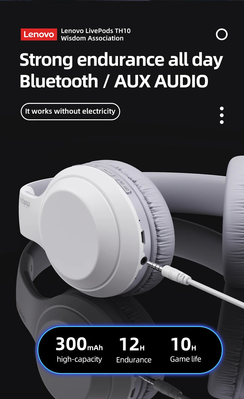 The Lenovo Thinkplus TH10
TWS Bluetooth Earphones with Low Latency & Integrated Microphone