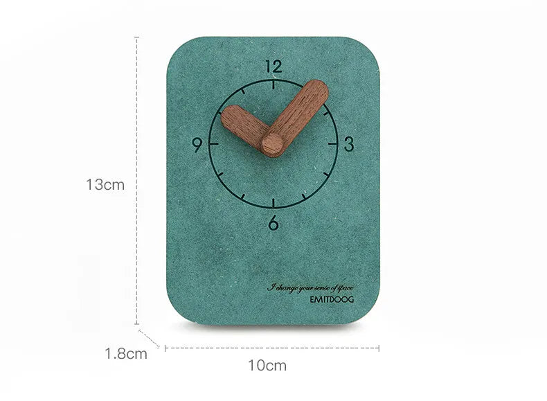 The Executive Timepiece
Minimal Analog Desk Clock with Silent Sweep Movement
