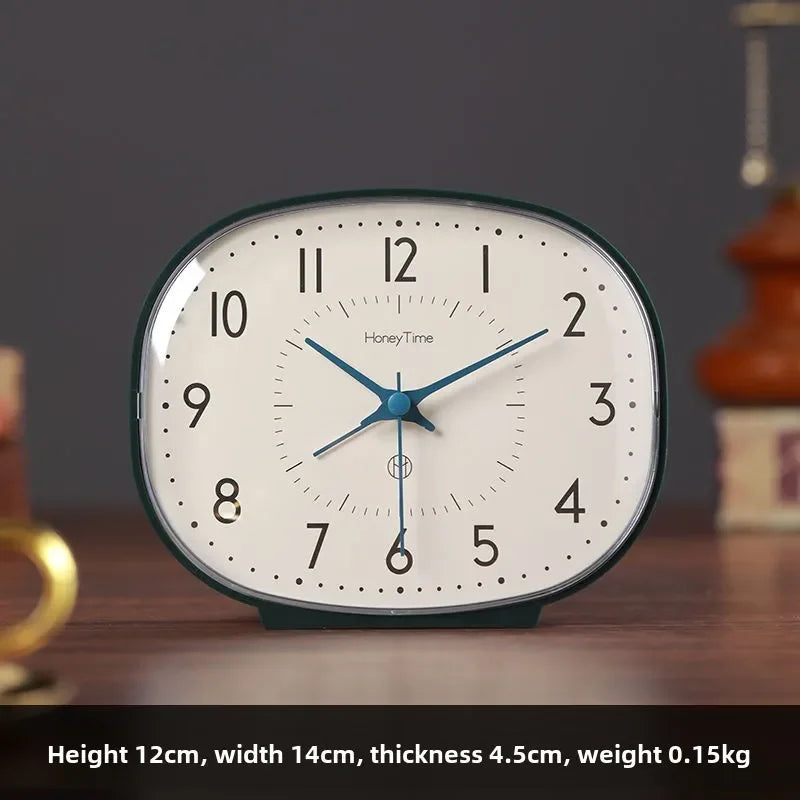 The Heritage Alarm Clock
Compact Silent Desk Clock with Vintage Character