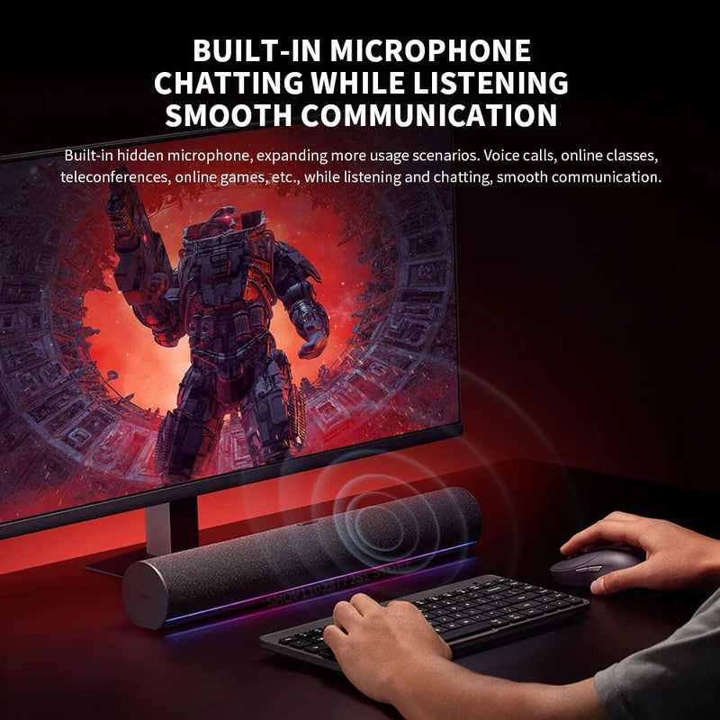 The Xiaomi RGB Stereo Speaker
Dual Channel Desktop Speaker with Integrated Lighting
