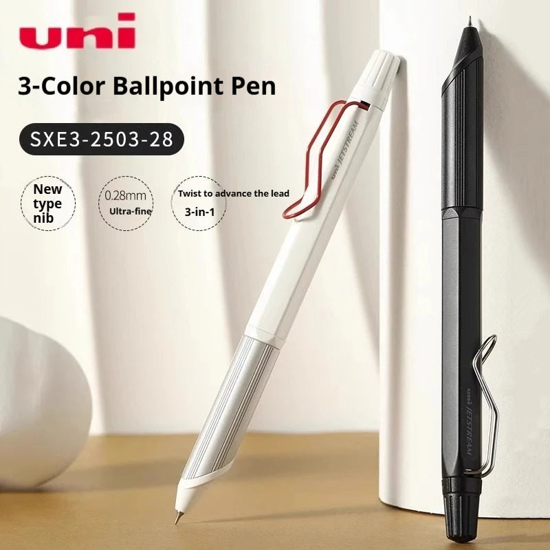The Uni Mitsubishi Jetstream SXE3-2503
3 in 1 0.28 mm Ultra Fine Multi Pen