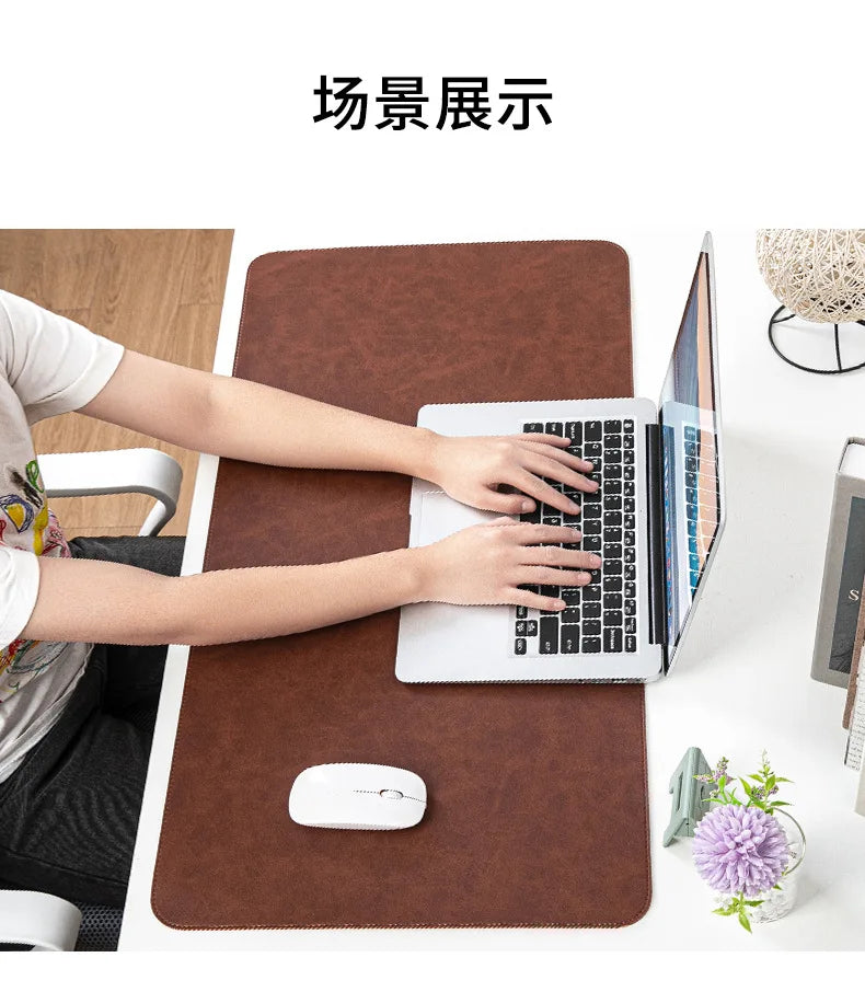 The Executive Desk Pad
Waterproof PU Leather Desk Mat with Non Slip Base
