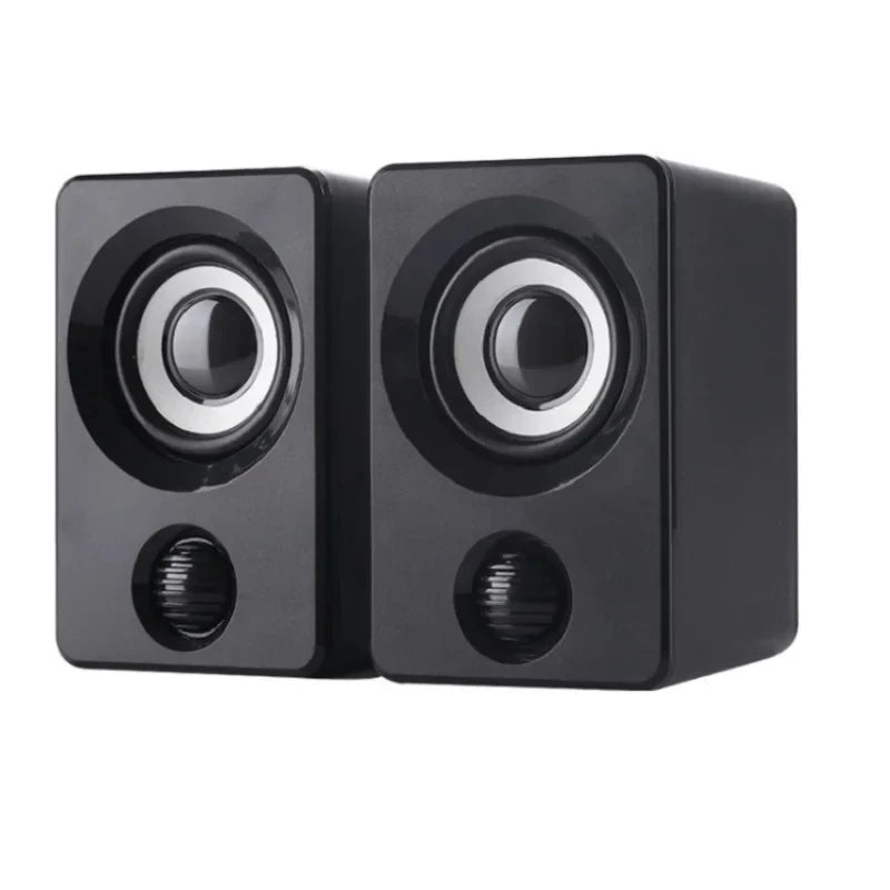 The Compact Stereo Speakers
USB Wired Mini Desktop Speaker Set