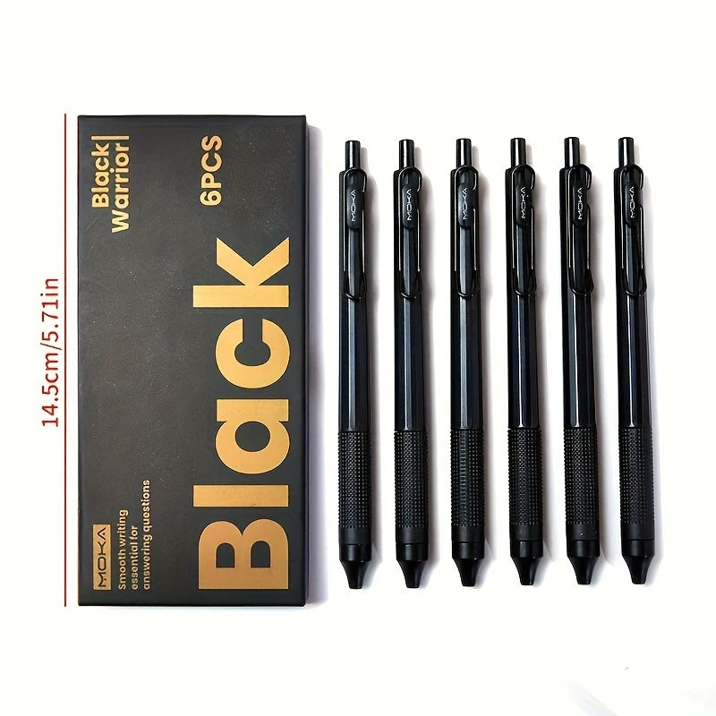 The FinePoint Gel Set
6 Retractable 0.5 mm Black Ink Pens